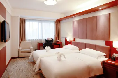 Jingmin Hotel Central Xiamen Habitación elegante (2 camas)