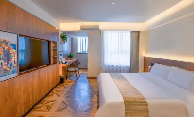 Rui Bo Cloud Hotel (Xi'an Zhonglou Metro Station) Hôtels à : Xi'an