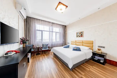 Chayouhouqi Beiguochun Business Hotel Отели рядом с достопримечательностью «Wulanhada Volcanic Grassland»