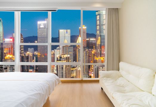 산청 구나이 랜드마크 호텔 로비 모습