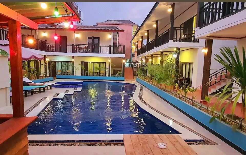 방비엥 나이트 마켓 리조트 객실