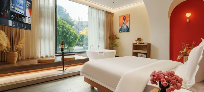 Oude Hotel (Leshan Zhanggongqiao Food Street) Hotels in Leshan