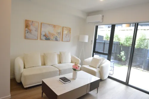 Morden 3BR Townhouse Gated Community Parking Free | CCTV - เปิดใหม่