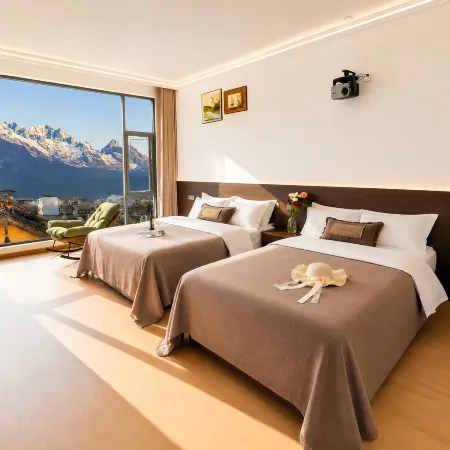 Snow·Wanfeng Valley | Golden Peak View·Snow Mountain View Villa (Baisha Ancient Town Branch