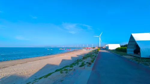 Xiaoyao‑Hai Beach Glamping Site - balcony