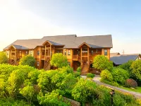 Shanshui wutong Wooden House Villa in Pingjiang County - balcony