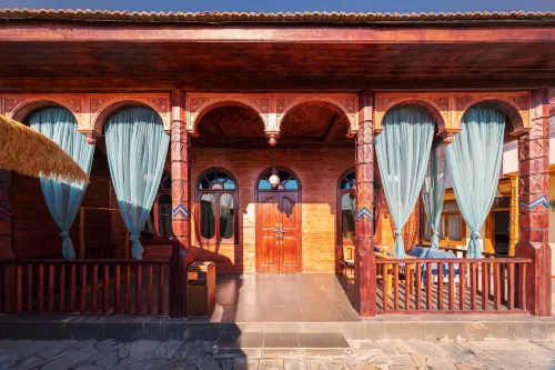Liu's Courtyard Western Impression Homestay (Tekes Bagua City Lijie) - vasca da bagno