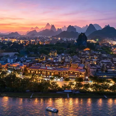 ECHENG Hotel (Guilin Two Rivers and Four Lakes Elephant Trunk Hill) 푸보 언덕 공원 주변 호텔