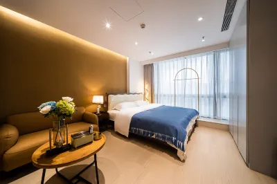  珠海雅滙國際公寓（海洋王國店） 二井灣濕地碧道橫琴新區1號段附近的飯店