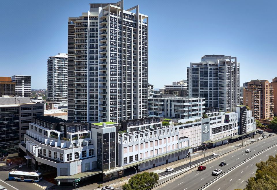 메리톤 스위트 본다이 정션의 넓고 쾌적한 객실 내부