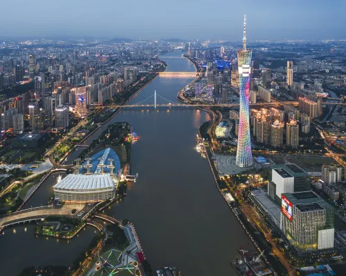 Echarm Plus Hotel (Guangzhou Beijing Road Pedestrian Street Dafogu Temple) Hotels in der Nähe von Perlfluss