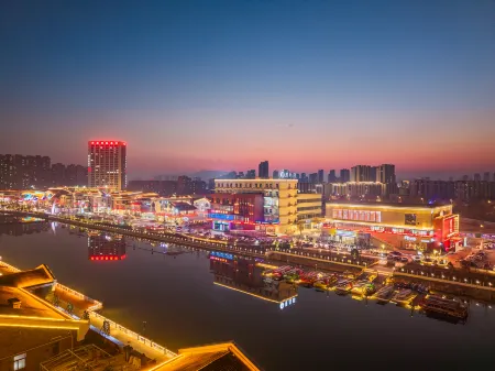 Lianyungang Wanda Plaza Manxin Mansion Отели рядом с достопримечательностью «Donggang College of Huaihai Institute of Technology»