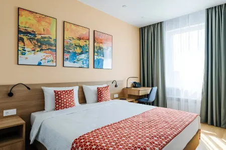 Апарт-отель Discovery Отели рядом с достопримечательностью «Самый высокий цилиндрический аквариум в мире»