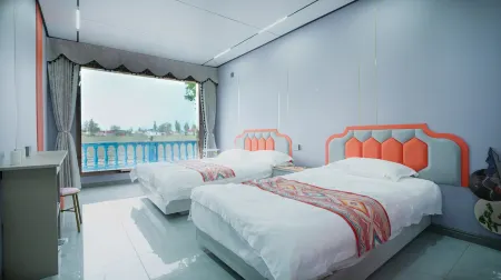 Jinghe Courtyard-Style Hotel Chinese Inn Отели в г. Цзинхэ