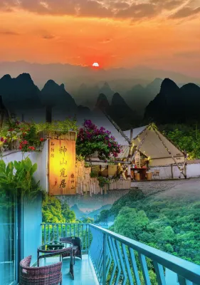 Shenshan Miju Homestay (West Street Store, Yangshuo County, Guilin City) Hotellit kohteessa 