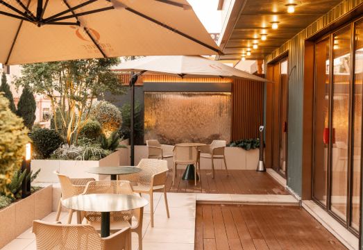 호텔 조식 뷔페 이미지