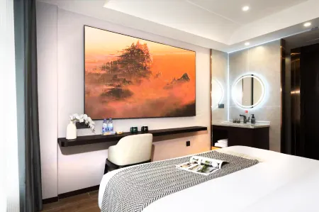 TOWO Shangpin Hotel (Zhuzhou Railway Station Clothing Market Wholesale Branch) Отели рядом с достопримечательностью «Hunan Automobile Engineering Vocational College (New Campus)»