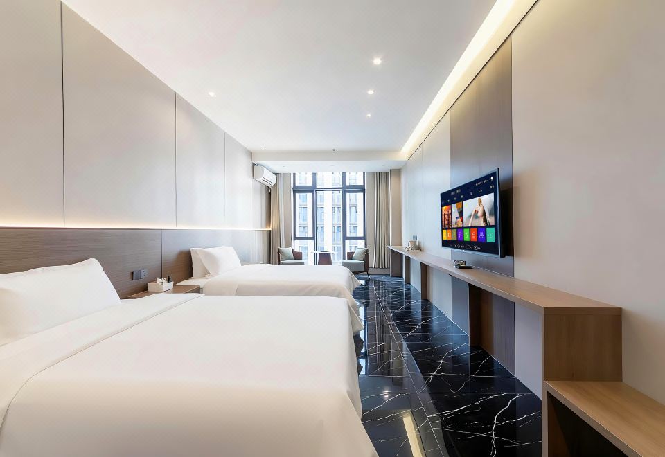Xiamen Emerald Star Hotel의 넓은 객실 이미지
