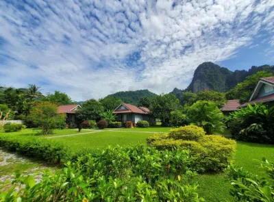 H&V Bungalow Vang Vieng โรงแรมใกล้ผาสีเงิน