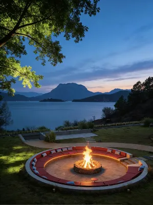 Lugu Lake Manchen Holiday Homestay - Parvekkeita