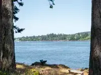Victoria Island , Sooke Modern Beach Front House With Private Beach,Ocean ,Mountain & City Views Hotels in Sooke