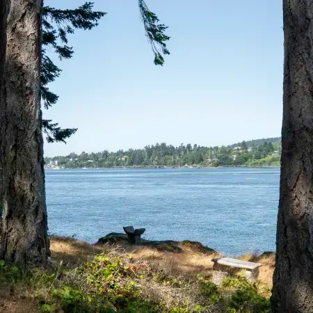 Victoria Island , Sooke Modern Beach Front House With Private Beach,Ocean ,Mountain & City Views