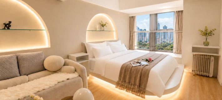 Langfang Mengqiu Apartment (wanda plaza Branch) Hotels in Langfang