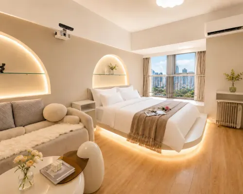 Langfang Mengqiu Apartment (wanda plaza Branch) Hotels in Langfang