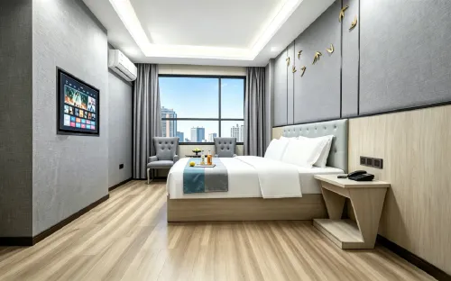 Hongrun Select Hotel (Loudi Wuyue Plaza Branch, Hunan University of Humanities and Science) - Romantic