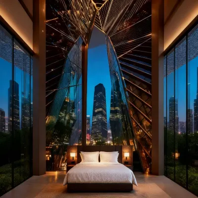 Jingmao Hotel - balcón