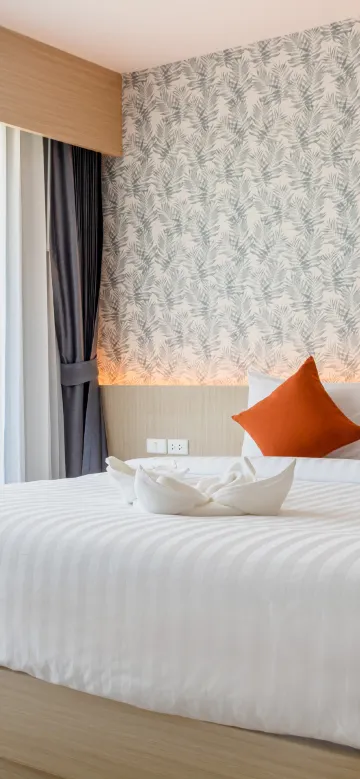 ห้องแฟมิลี่ เตียงใหญ่ 2 เตียง