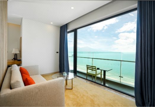 살라 호텔 바다 뷰 객실