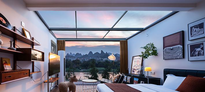 Yinian Designer Jiangjing Yisu (Guilin Liangjiang Sihu Elephant Trunk Hill Branch) Hotels in Guilin