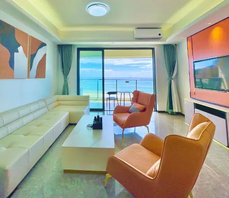 Qihai Beach · Sea View Resort Apartment (Hailing Island Dajiao Bay Marine Park Branch) Отели рядом с достопримечательностью «Hai Ling Island»