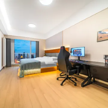 暢遊住電競民宿（廟李商業中心店） 鄰近鄭州海洋館的酒店