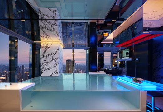 ISEYA 파노라믹 호텔 로비 디자인