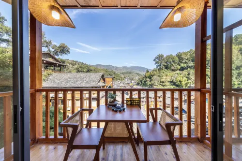 Guiyin Shanju Homestay (Zhaoxing Dong Village Scenic Area) - مطابخ