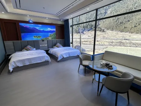 Grassland•Sihai Mountain Beautiful accommodation with a view of the wilderness Отели рядом с достопримечательностью «Zhaxigangcun»