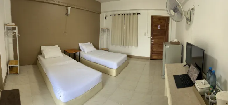 ห้องบัดเจท เตียงเดี่ยว 2 เตียง