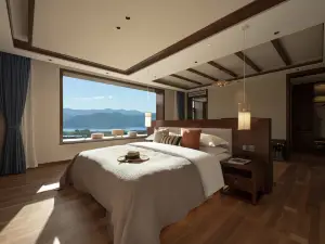 喬木世家・阿郷哥田野帰墅ナシ文化芸術コレクション高級隠れ宿（拉市海）
