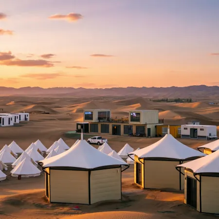 Moju ・ Star Gazing in Desert Sands ・ Bonfire Singing Camping Hotel
