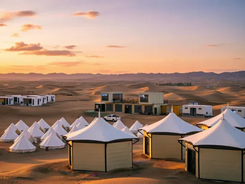Moju ・ Star Gazing in Desert Sands ・ Bonfire Singing Camping Hotel