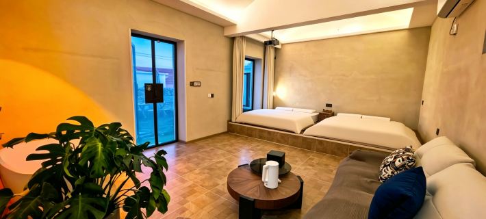 Long Island Fusheng Qingcheng Holiday Homestay โรงแรมในเอี้ยนไถ