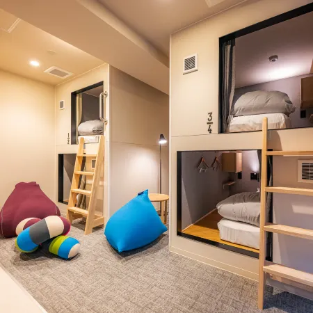 Grand Hostel LDK Osaka Shinsekai Отели рядом с достопримечательностью «Спа-центр Spa World»