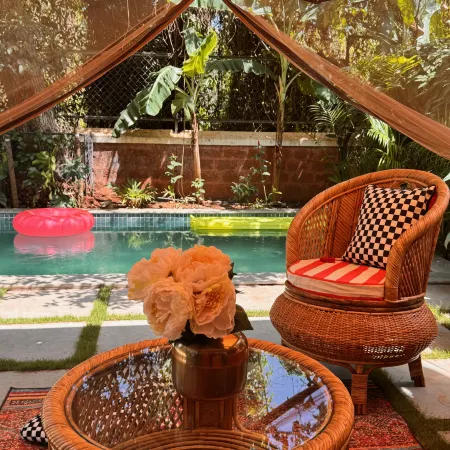 Casa Mahua-Siolim with pvt pool n garden