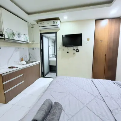 Studio apartment in Diamond Island Hotel dekat Jembatan Thu Thiem