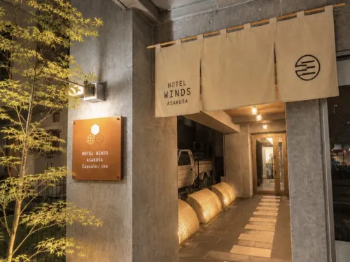 HOTEL WINDS ASAKUSA Capsule Inn - Auberges