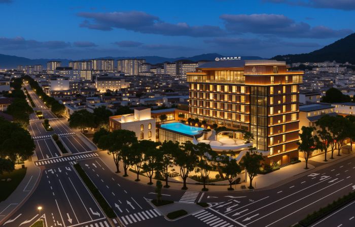 Yudu Hot Spring Hotel (Tengchong Sanqiao Square)