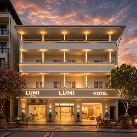 LU MI Hotel(near the Mekong River, with self-service laundry)