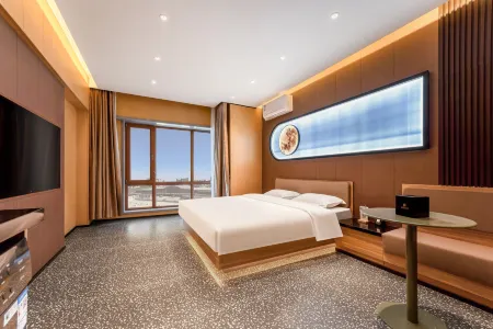 Wangyue Qingcheng Hotel (Haxi High-speed Railway Station) Отели рядом с достопримечательностью «Heilongjiang University»